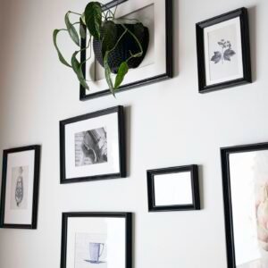 Charcoal Botanical wall art print